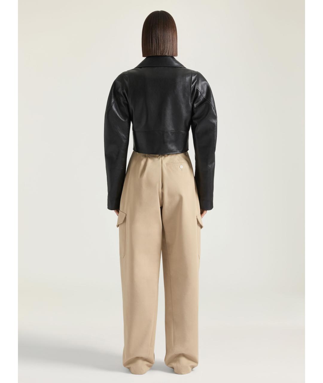 GIVENCHY Бежевые прямые брюки, фото 3