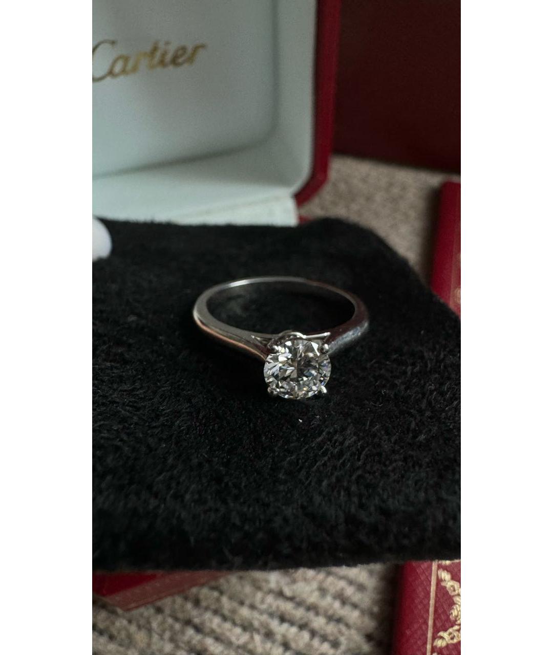 CARTIER Платиновое кольцо, фото 5