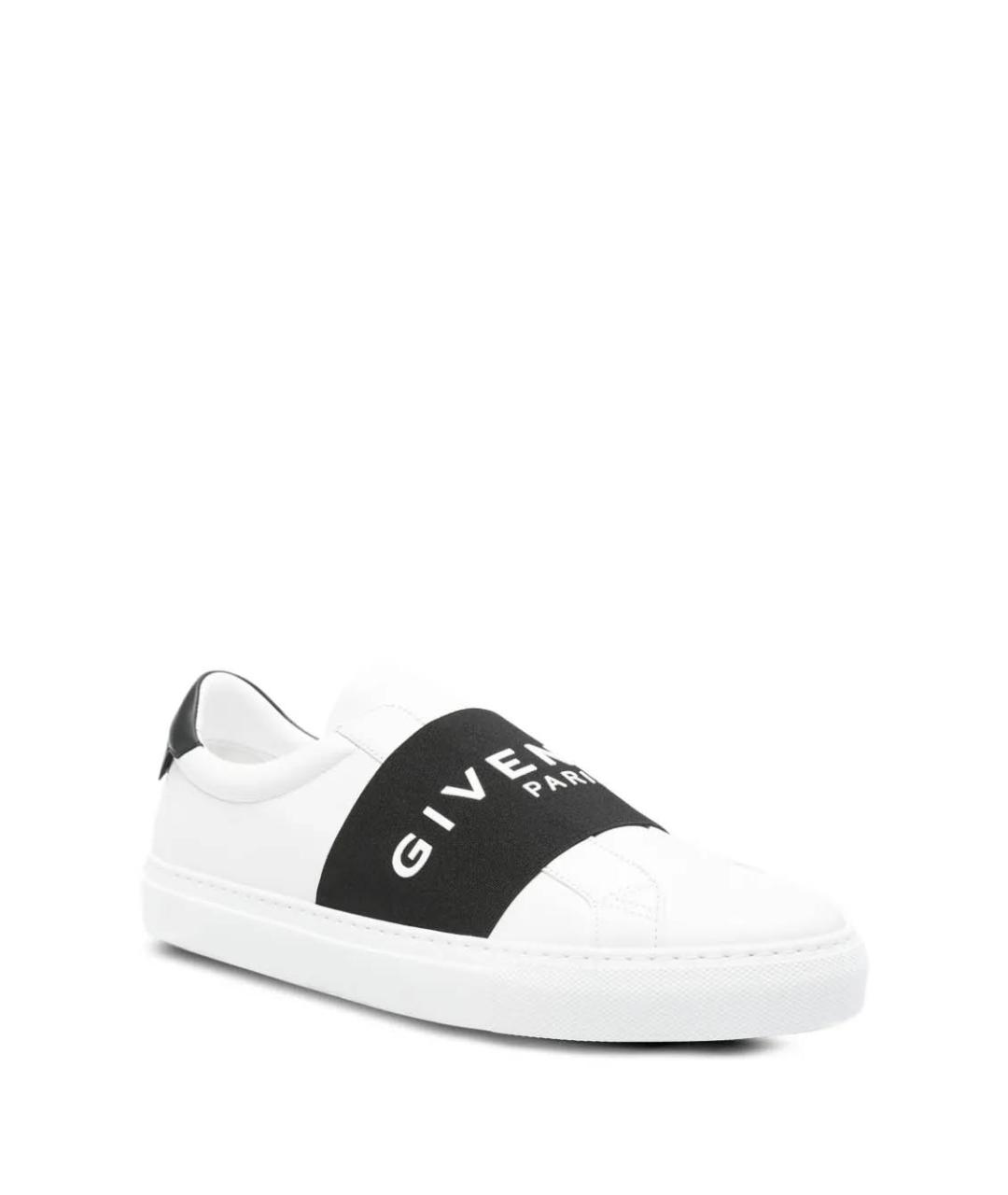 GIVENCHY Белые кожаные слипоны, фото 2