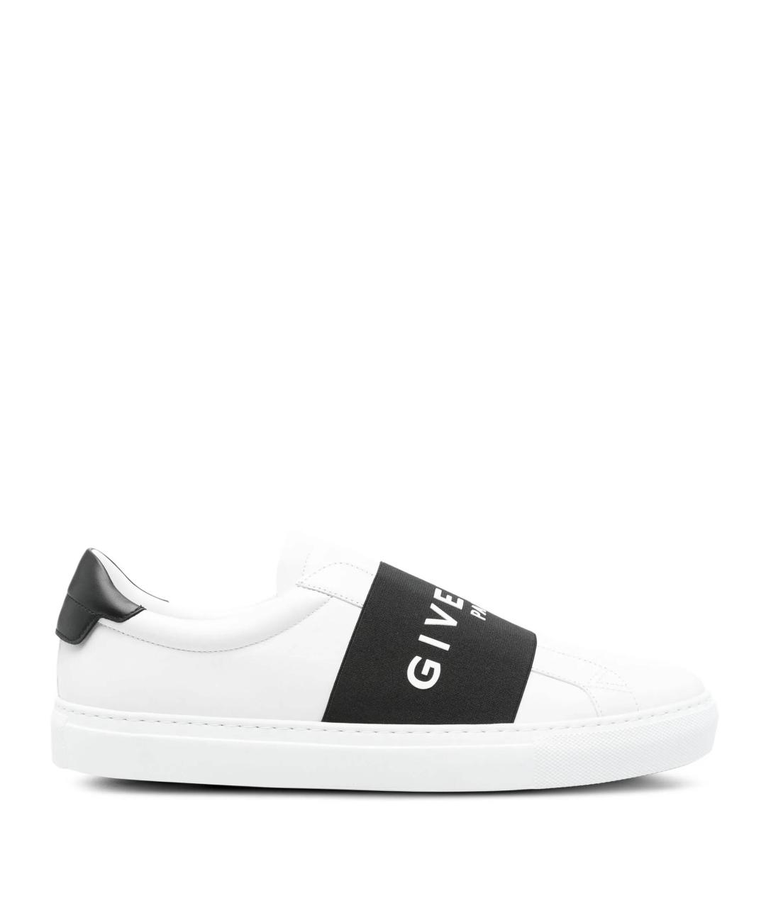 GIVENCHY Белые кожаные слипоны, фото 1