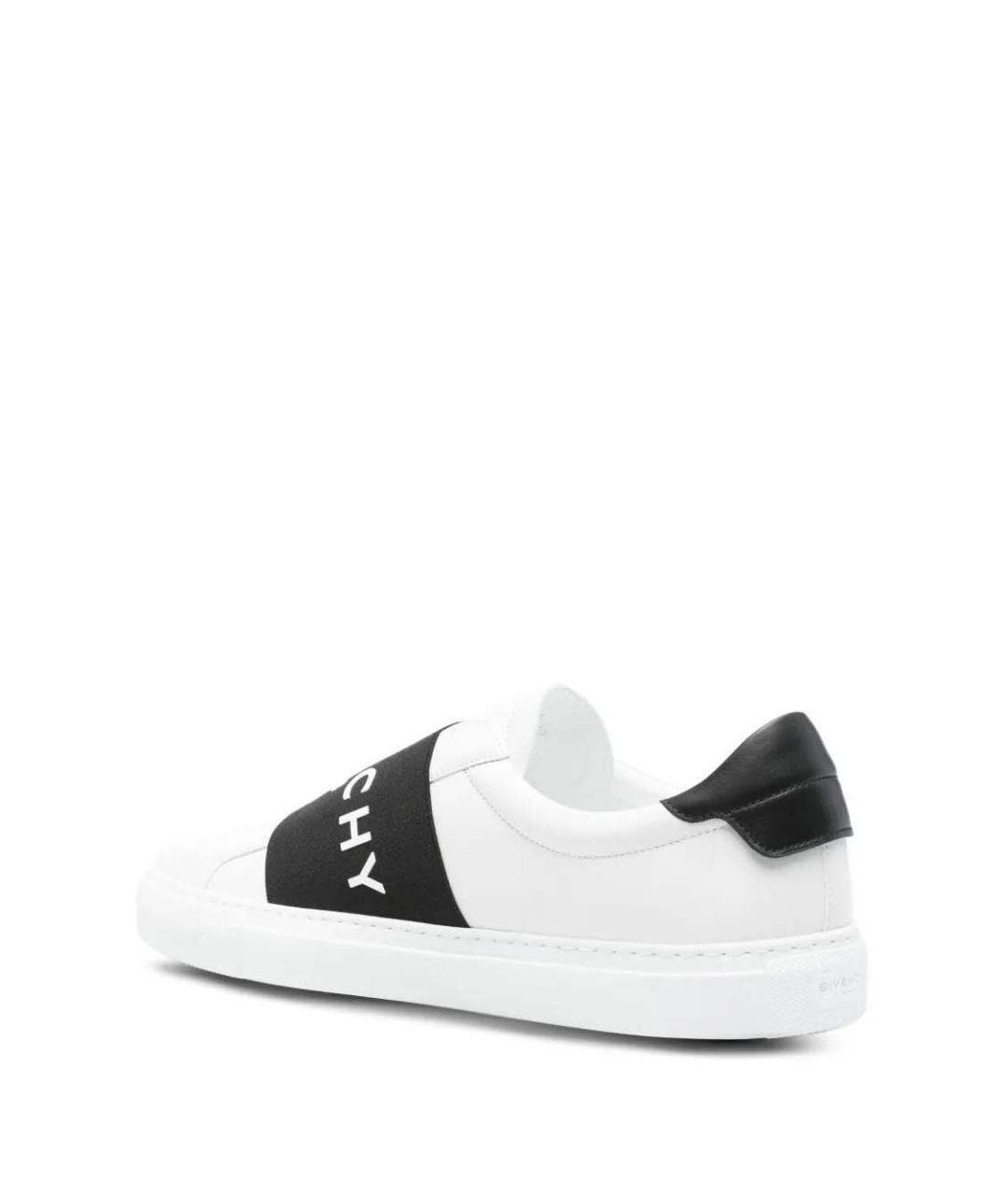GIVENCHY Белые кожаные слипоны, фото 3