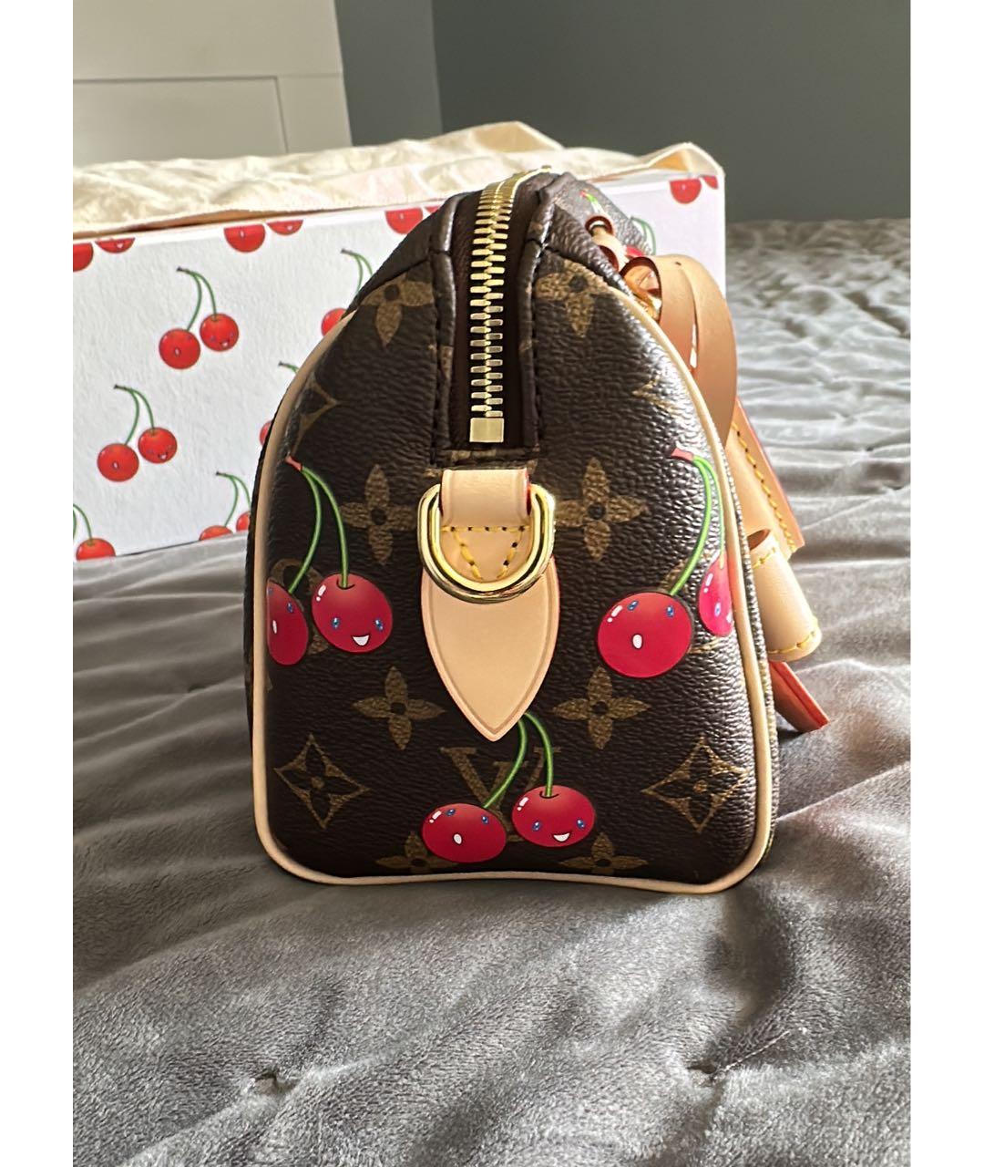LOUIS VUITTON Коричневая сумка с короткими ручками, фото 2