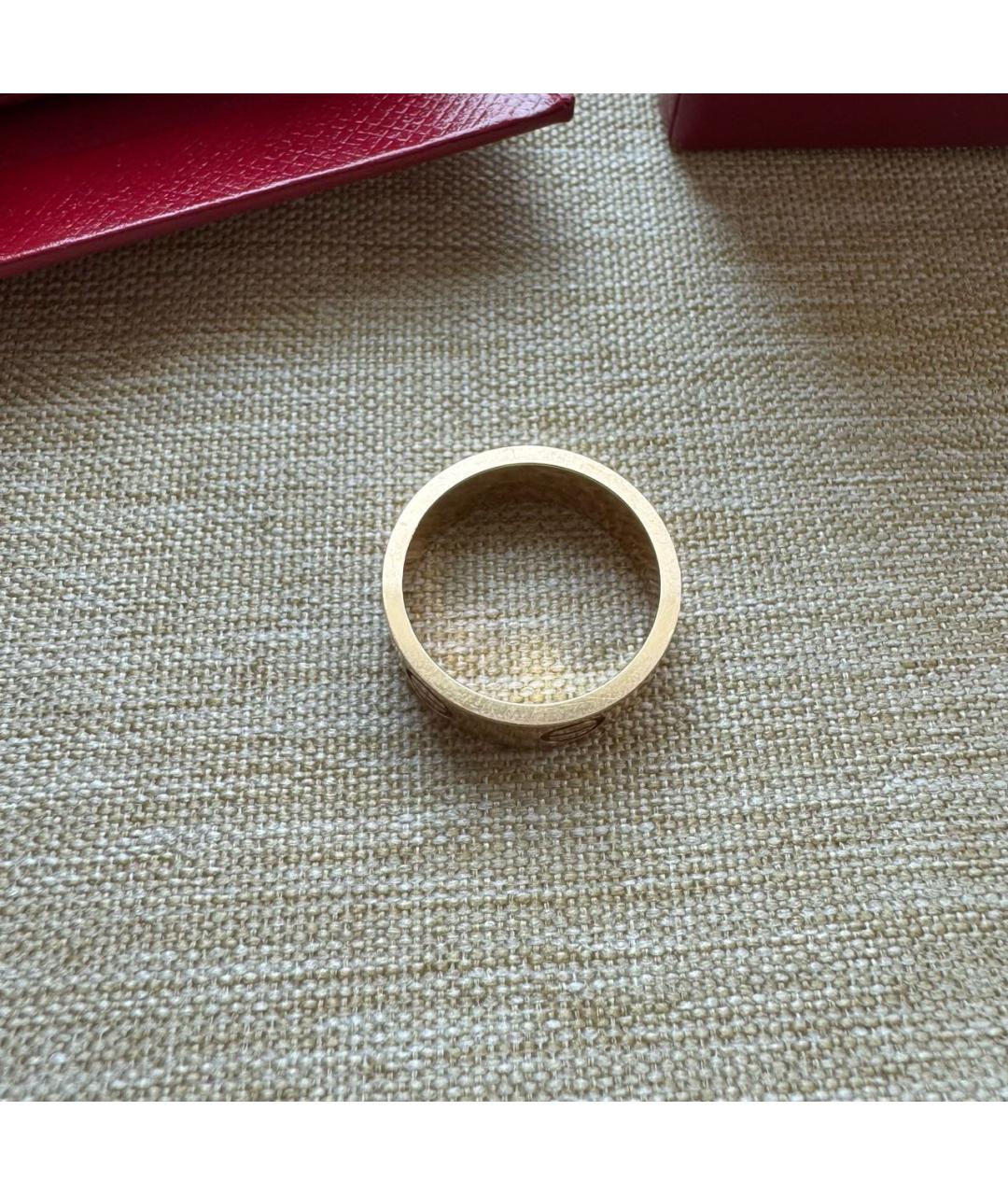 CARTIER Золотое кольцо из розового золота, фото 9