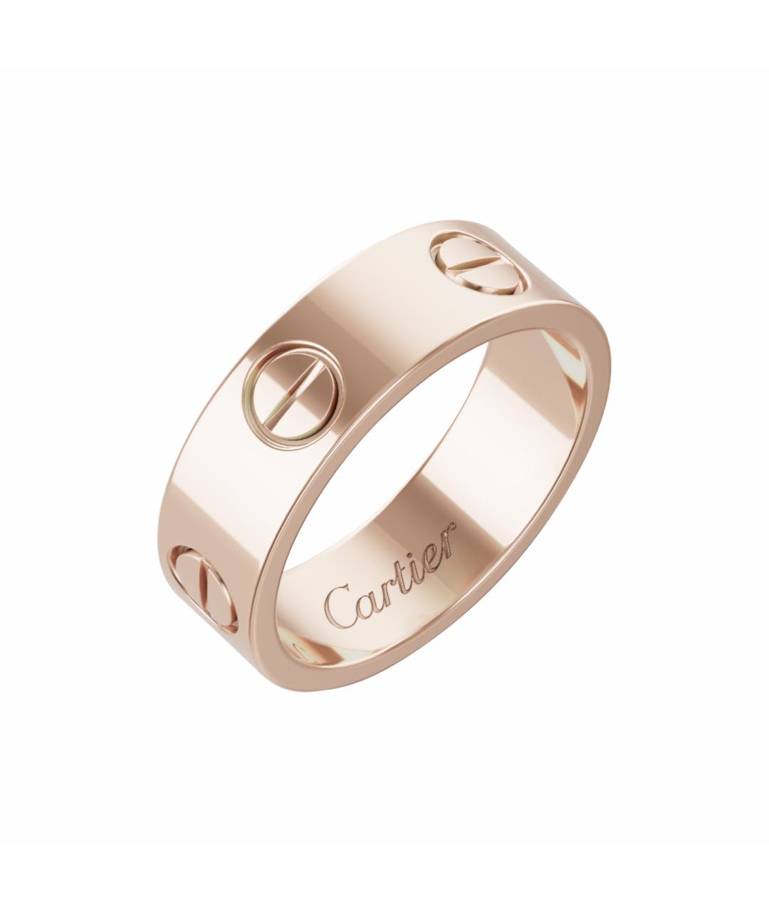 CARTIER Золотое кольцо из розового золота, фото 1