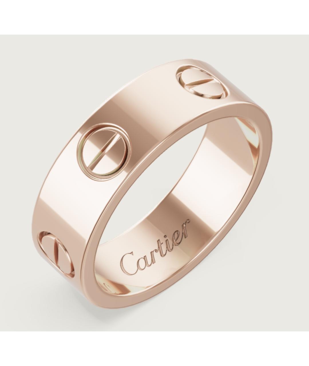 CARTIER Золотое кольцо из розового золота, фото 10