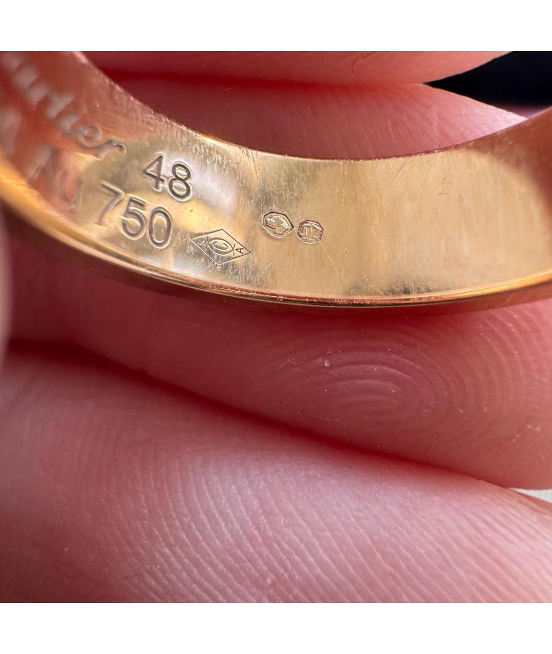 CARTIER Золотое кольцо из розового золота, фото 7