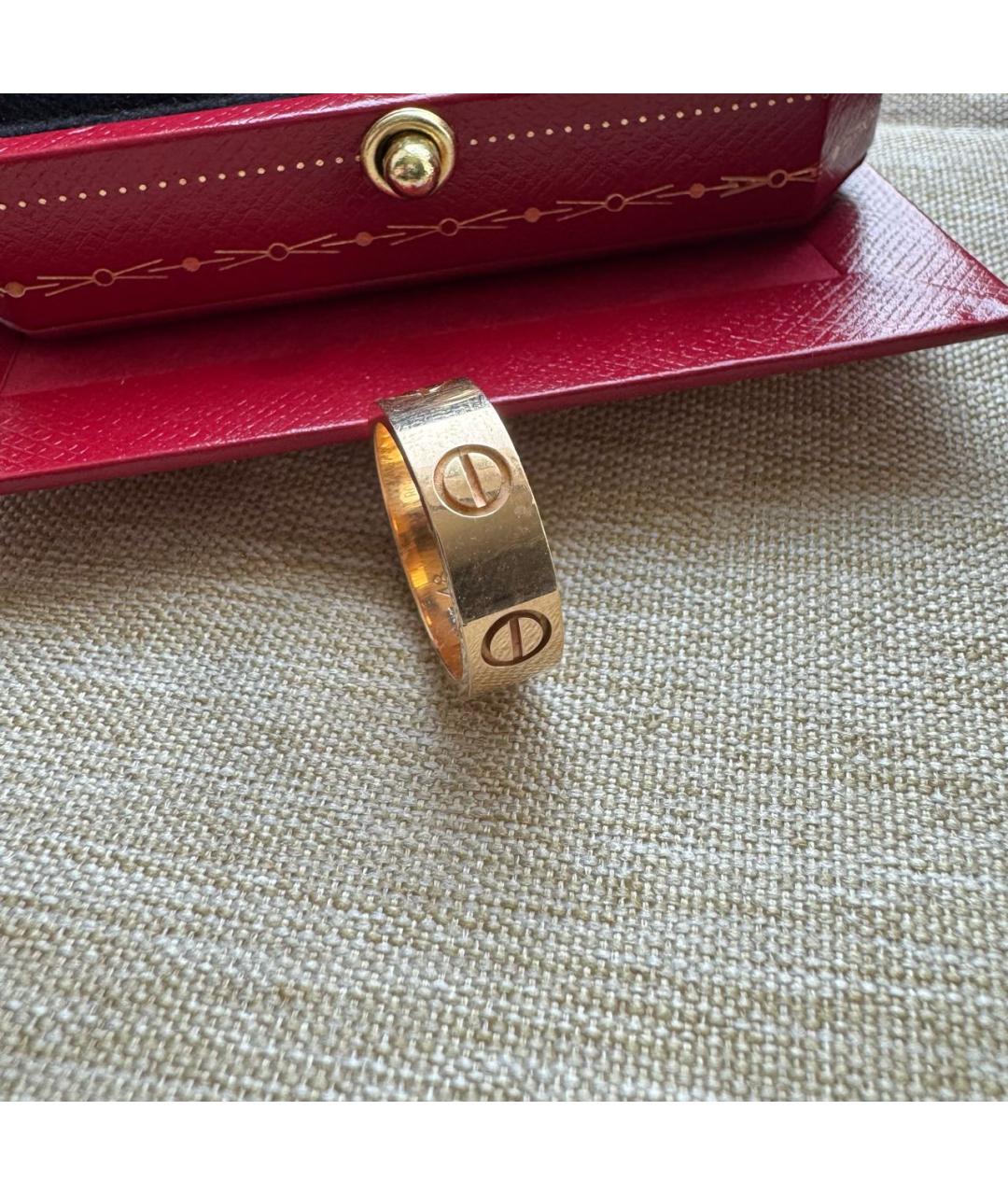 CARTIER Золотое кольцо из розового золота, фото 4
