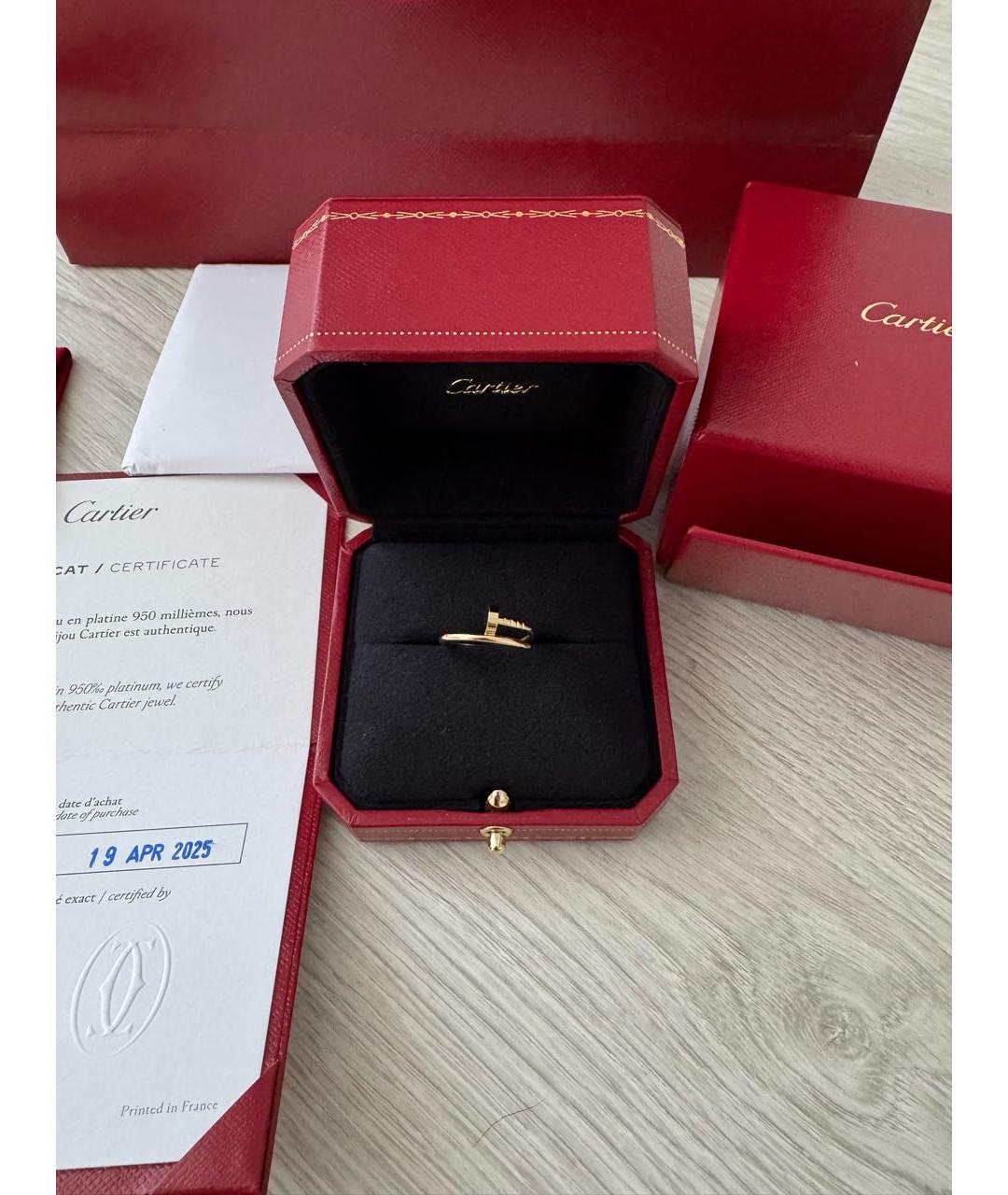CARTIER Золотое кольцо из желтого золота, фото 4