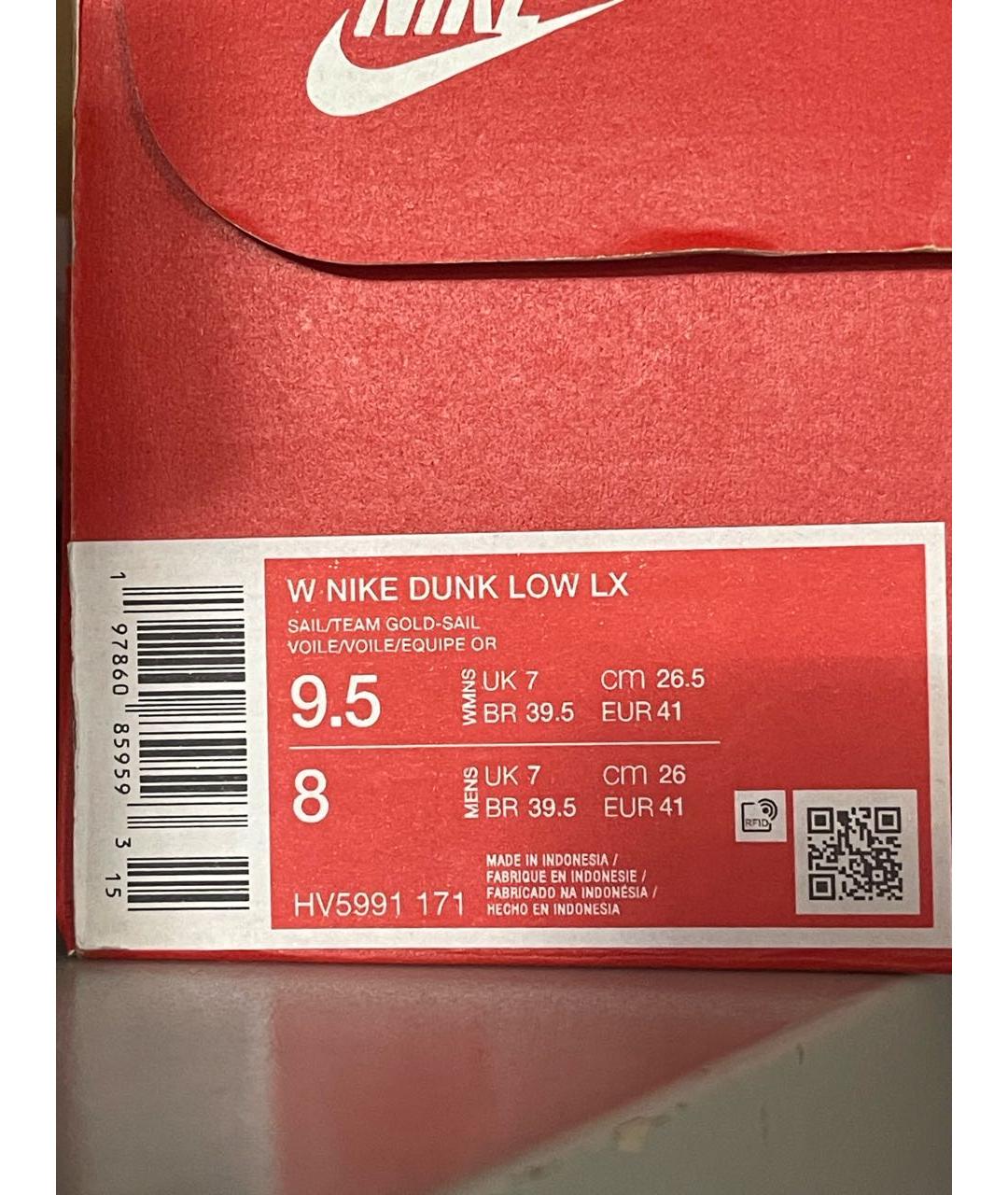 NIKE Мульти кожаные кеды, фото 6
