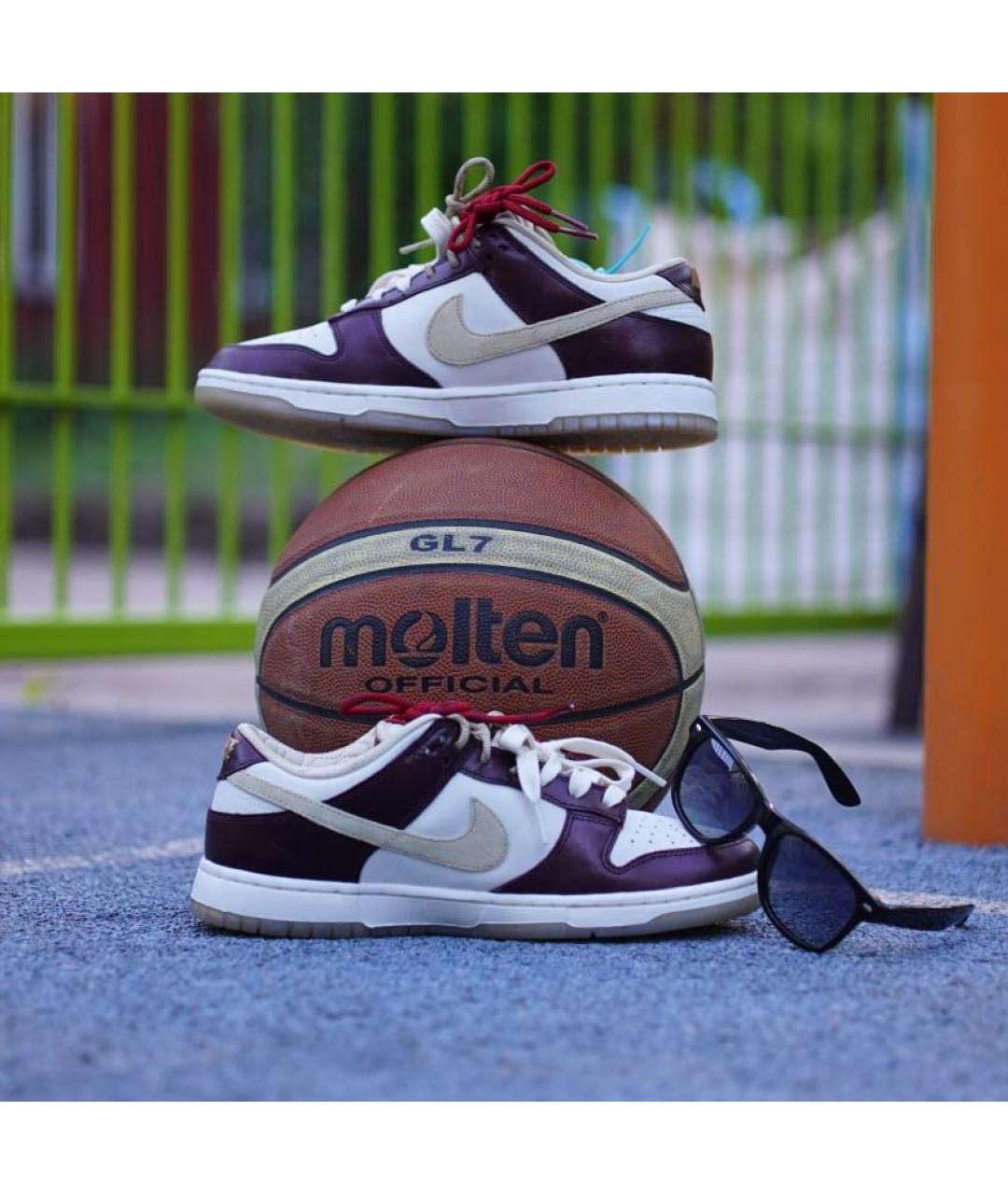 NIKE Мульти кожаные кеды, фото 3