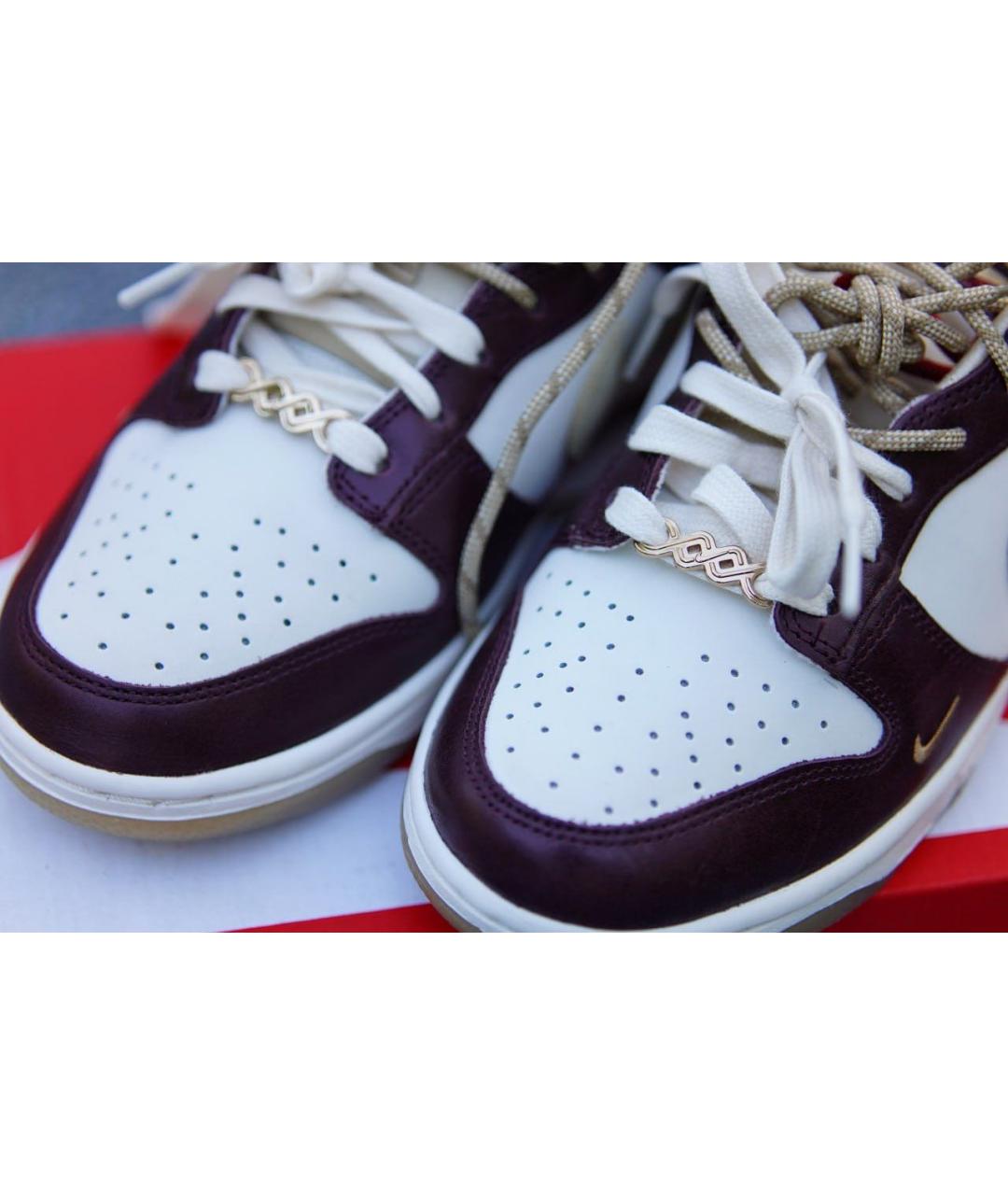 NIKE Мульти кожаные кеды, фото 4