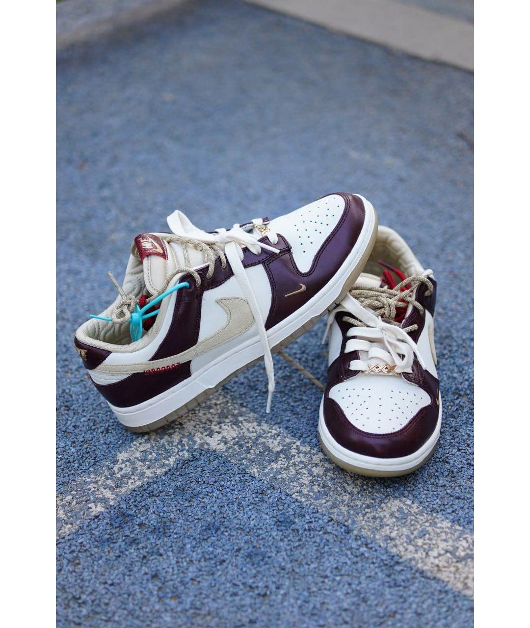 NIKE Мульти кожаные кеды, фото 2