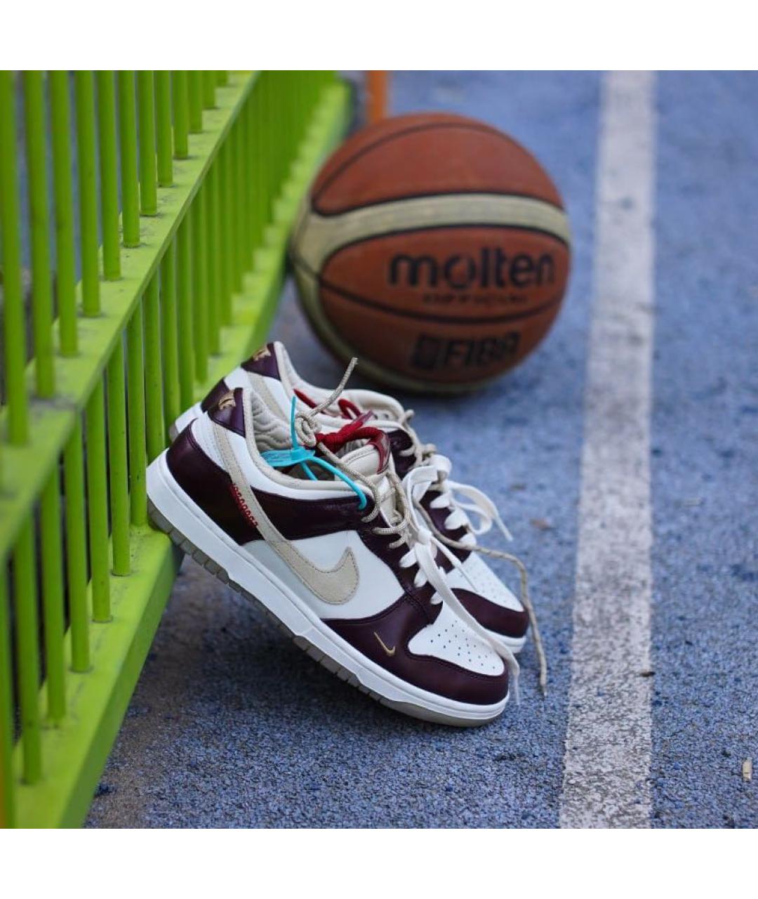 NIKE Мульти кожаные кеды, фото 7