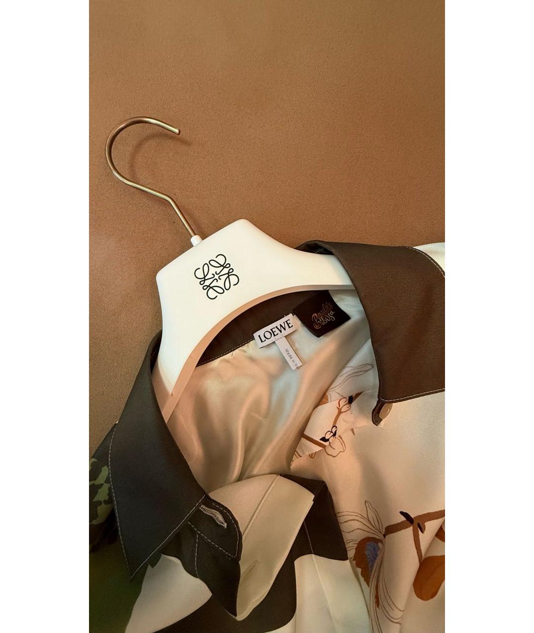 LOEWE Мульти шелковая рубашка, фото 7