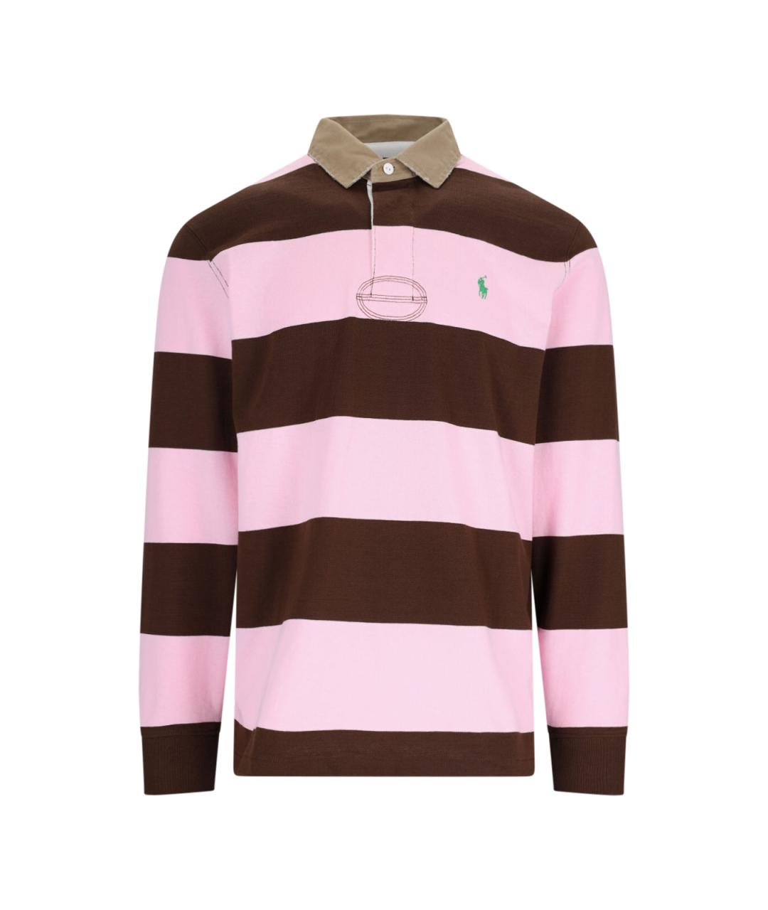 POLO RALPH LAUREN Мульти хлопковое поло с коротким рукавом, фото 1