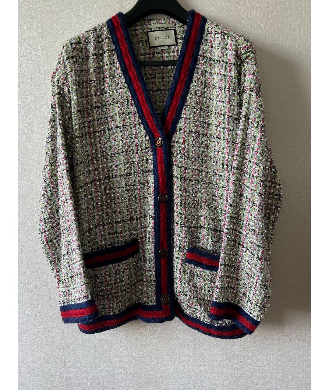 GUCCI Мульти хлопковый костюм с юбками, фото 8