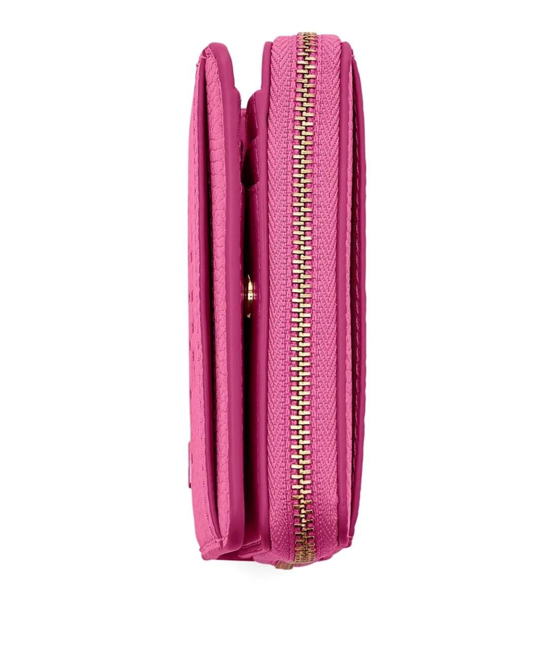 MARC JACOBS Розовый кожаный кошелек, фото 2