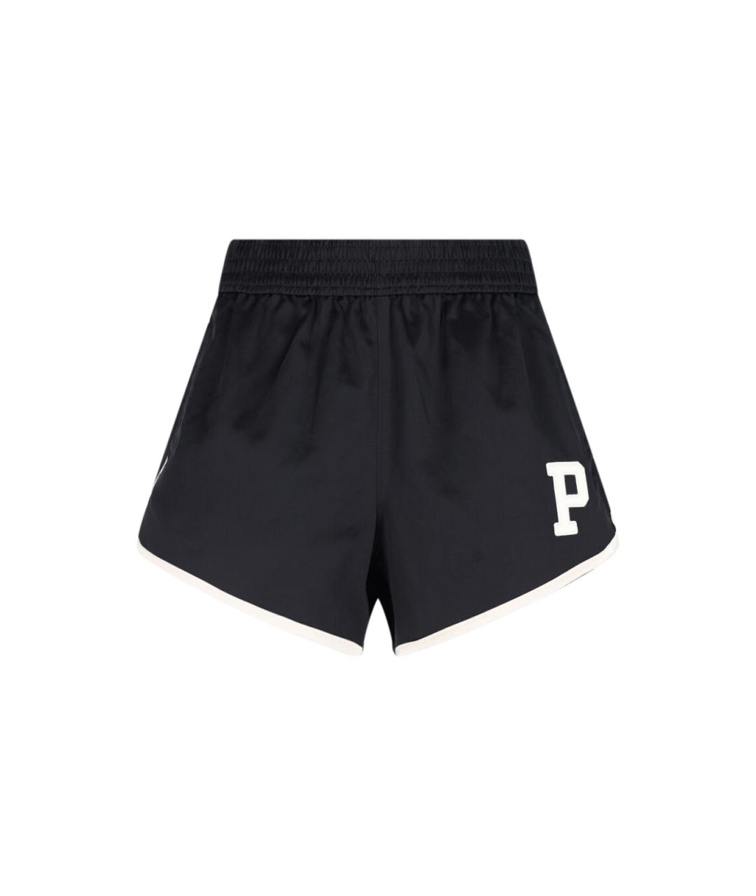 POLO RALPH LAUREN Черные хлопковые шорты, фото 1