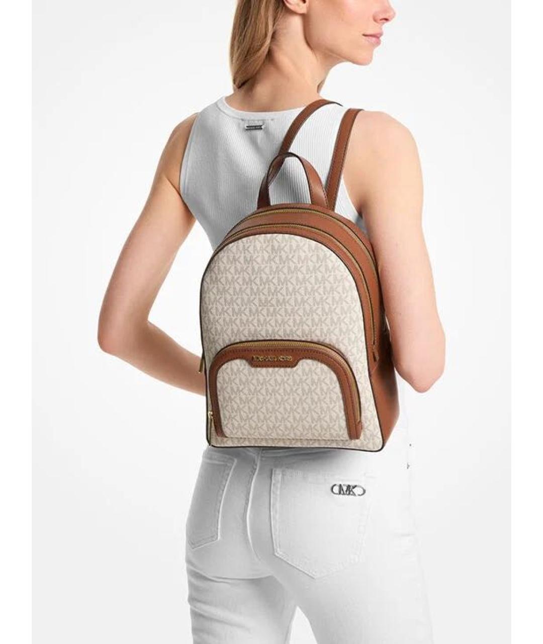 MICHAEL KORS Бежевый рюкзак, фото 2
