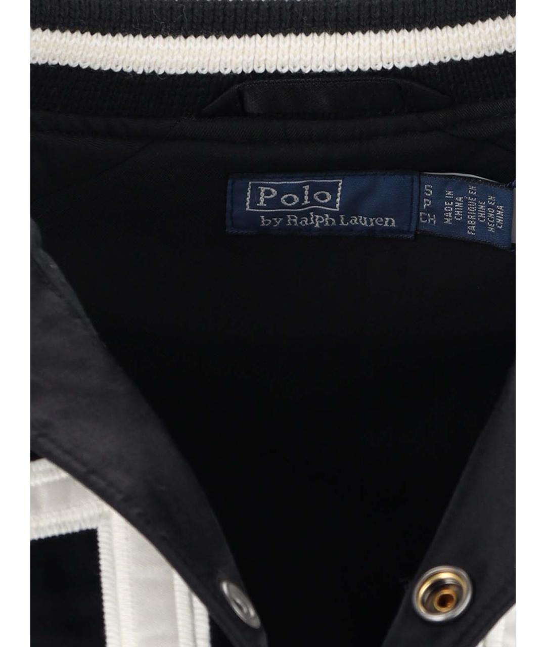 POLO RALPH LAUREN Черная хлопковая куртка, фото 5