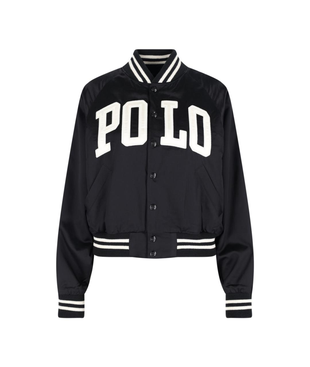 POLO RALPH LAUREN Черная хлопковая куртка, фото 1