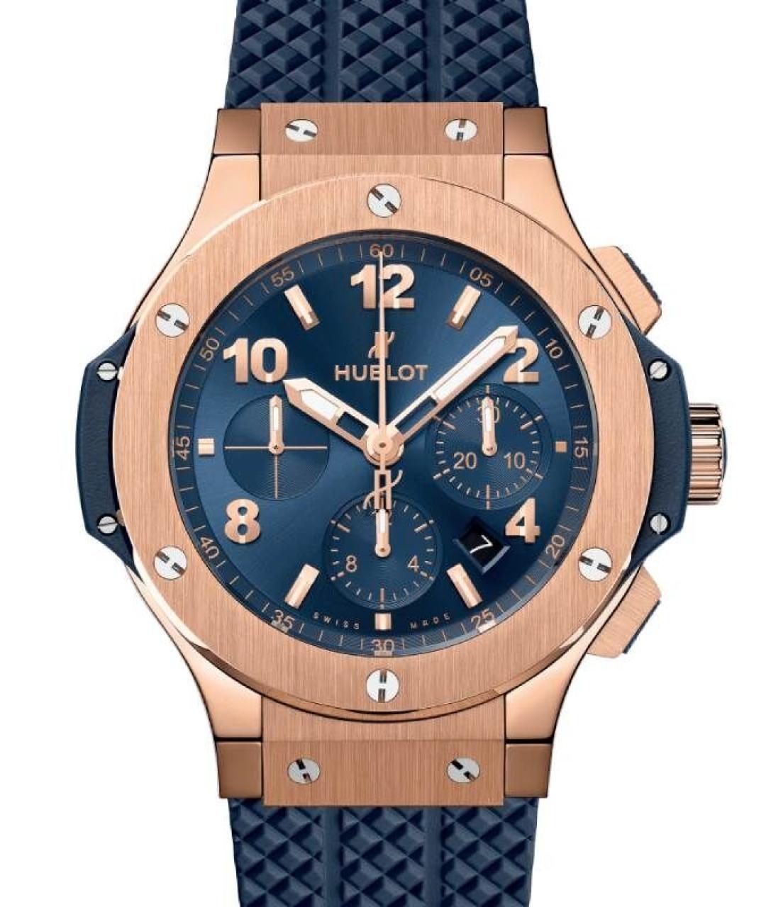 HUBLOT Синие часы из розового золота, фото 1