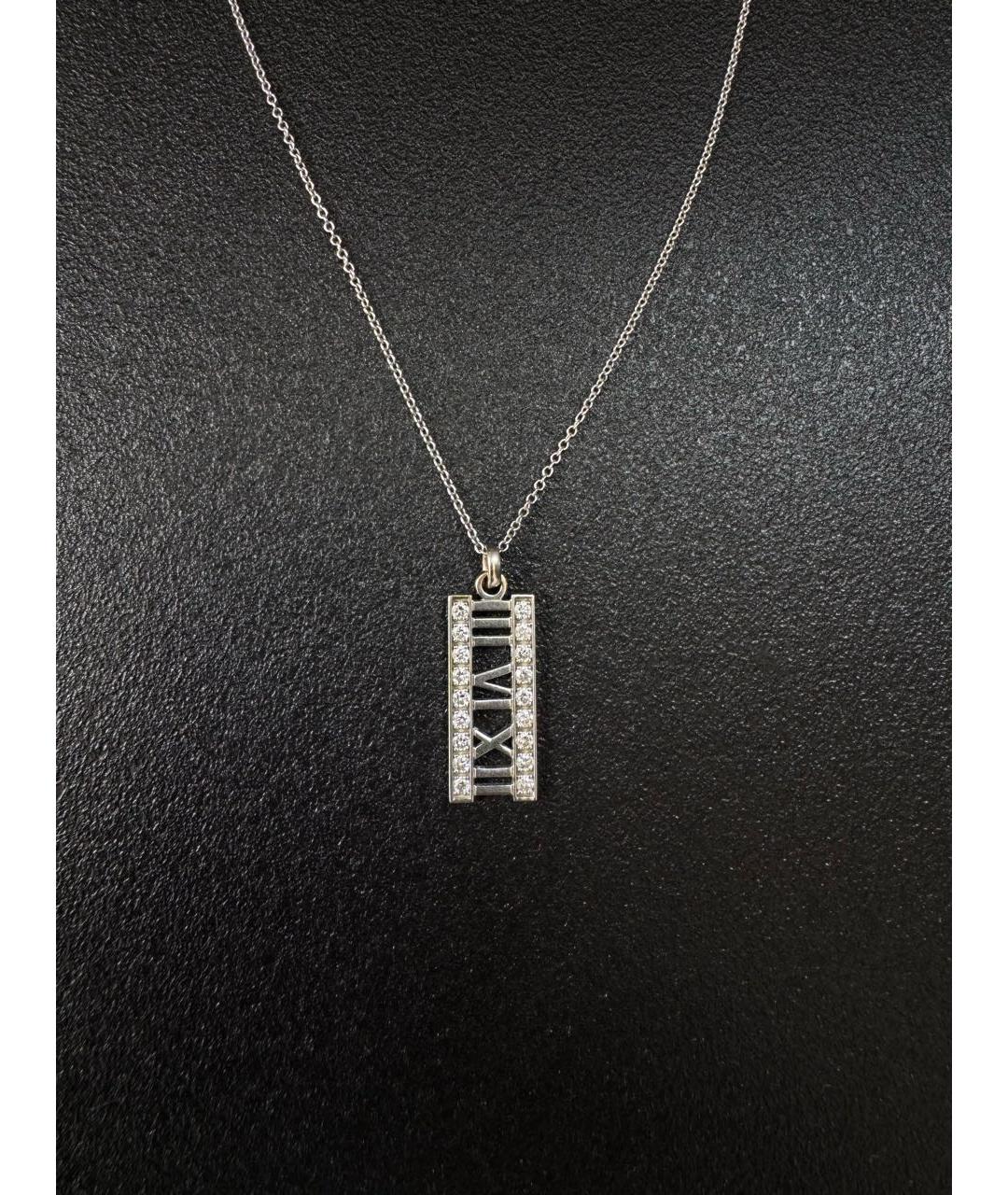 TIFFANY&CO Белая подвеска из белого золота, фото 6