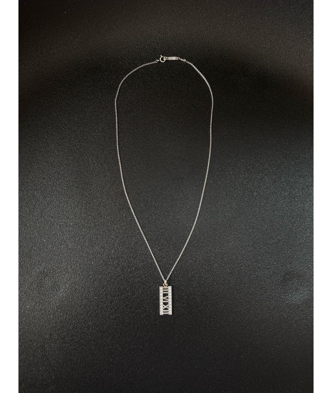 TIFFANY&CO Белая подвеска из белого золота, фото 5