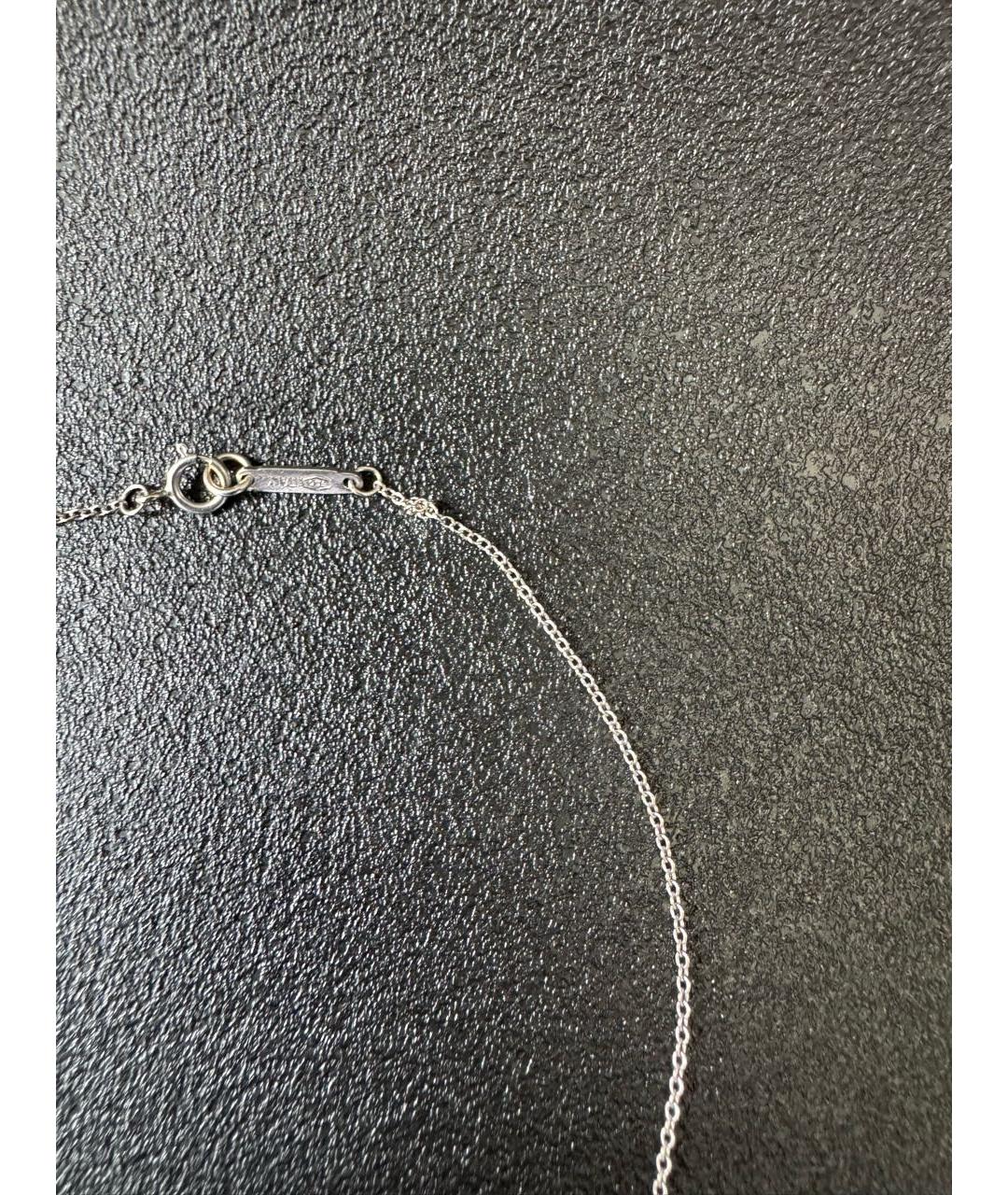 TIFFANY&CO Белая подвеска из белого золота, фото 7