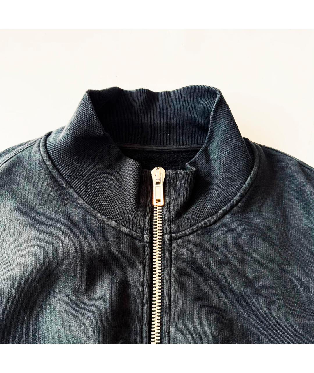 RICK OWENS DRKSHDW Черная хлопковая куртка, фото 3