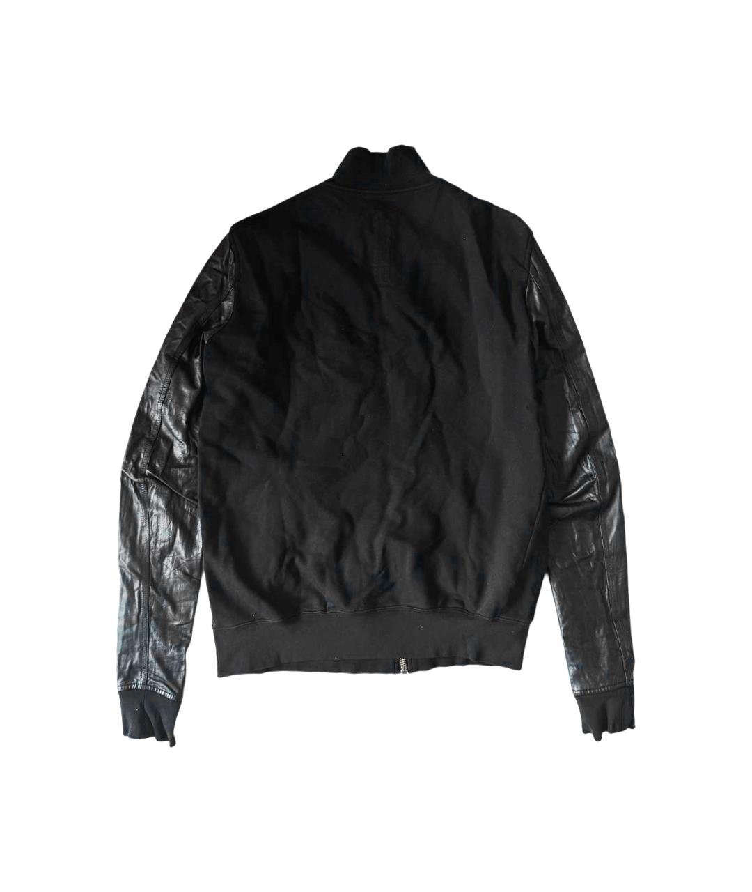 RICK OWENS DRKSHDW Черная хлопковая куртка, фото 2