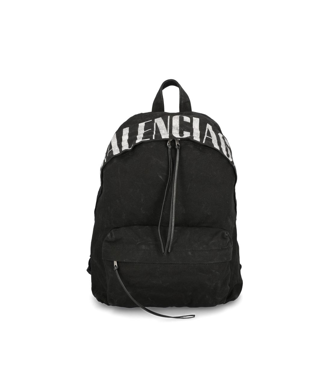 BALENCIAGA Черный рюкзак, фото 1