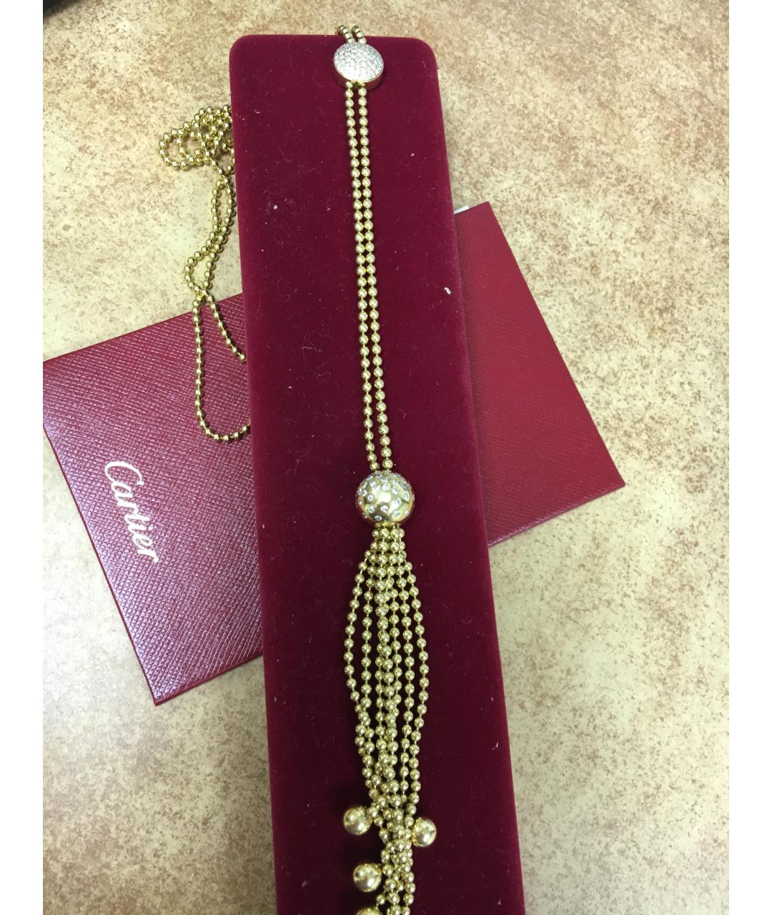 CARTIER Золотое колье из желтого золота, фото 4