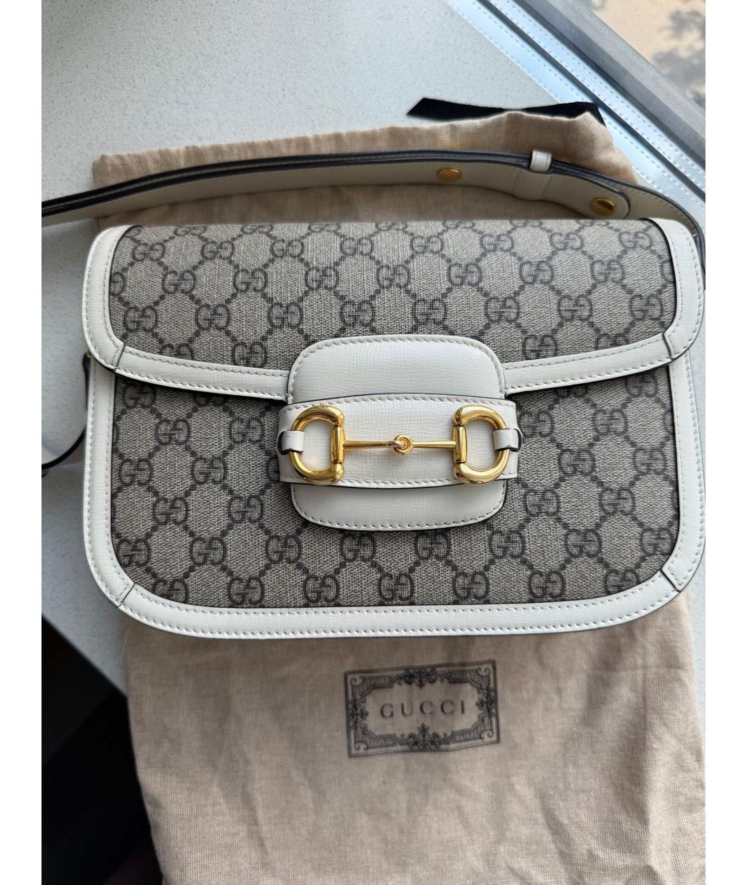 GUCCI Бежевая сумка через плечо, фото 3