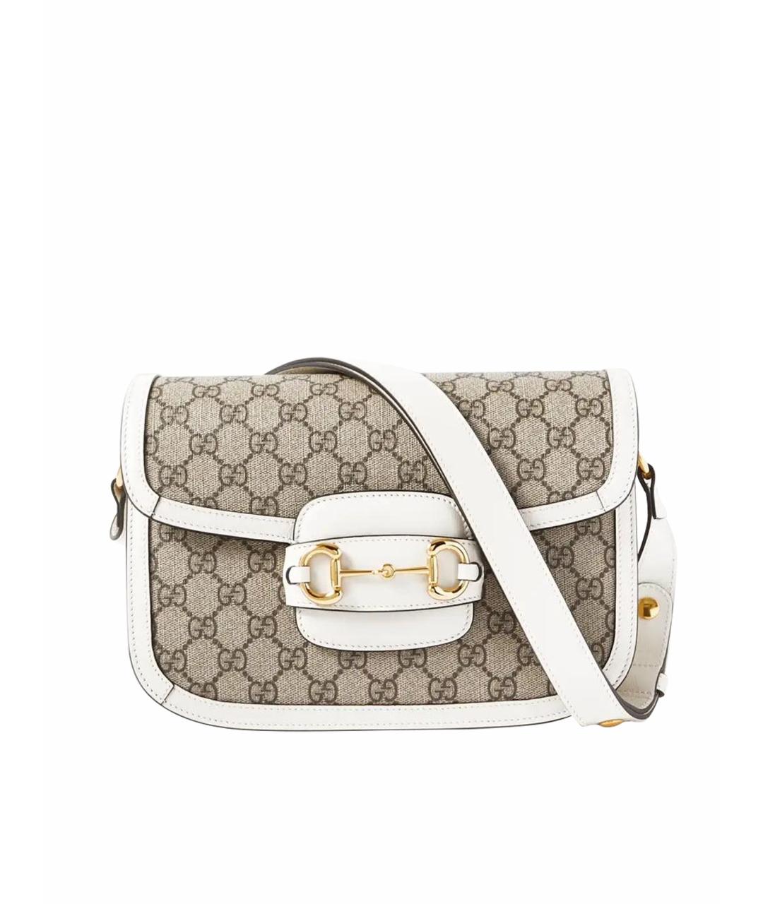 GUCCI Бежевая сумка через плечо, фото 1