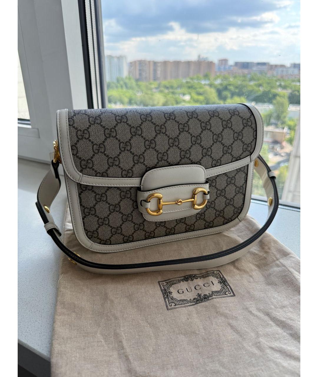GUCCI Бежевая сумка через плечо, фото 2
