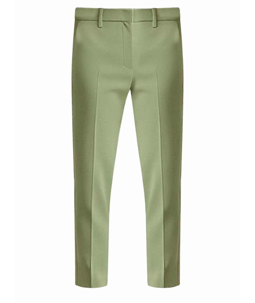 GUCCI Зеленые брюки узкие, фото 1