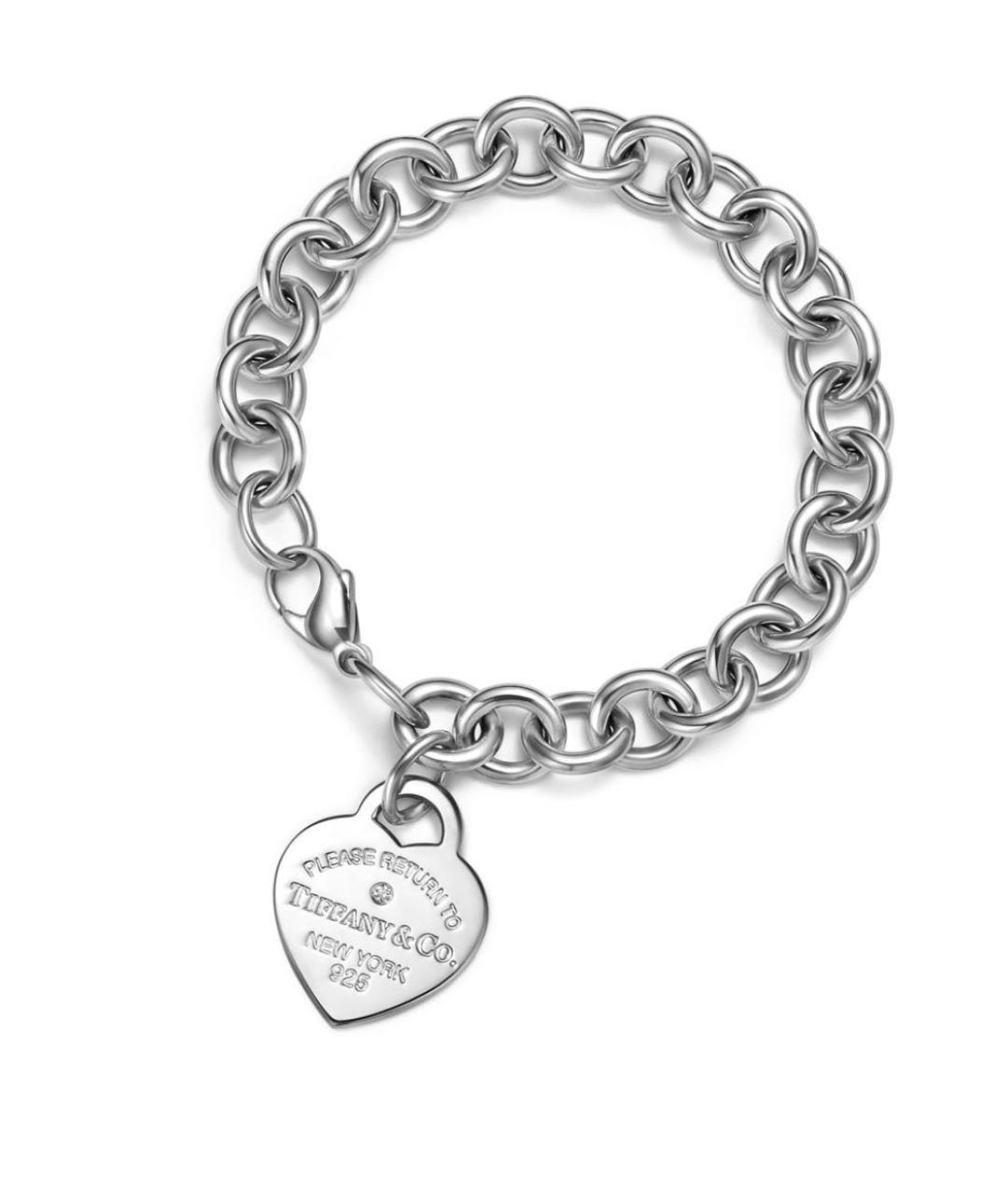 TIFFANY&CO Серебрянный серебряный браслет, фото 1