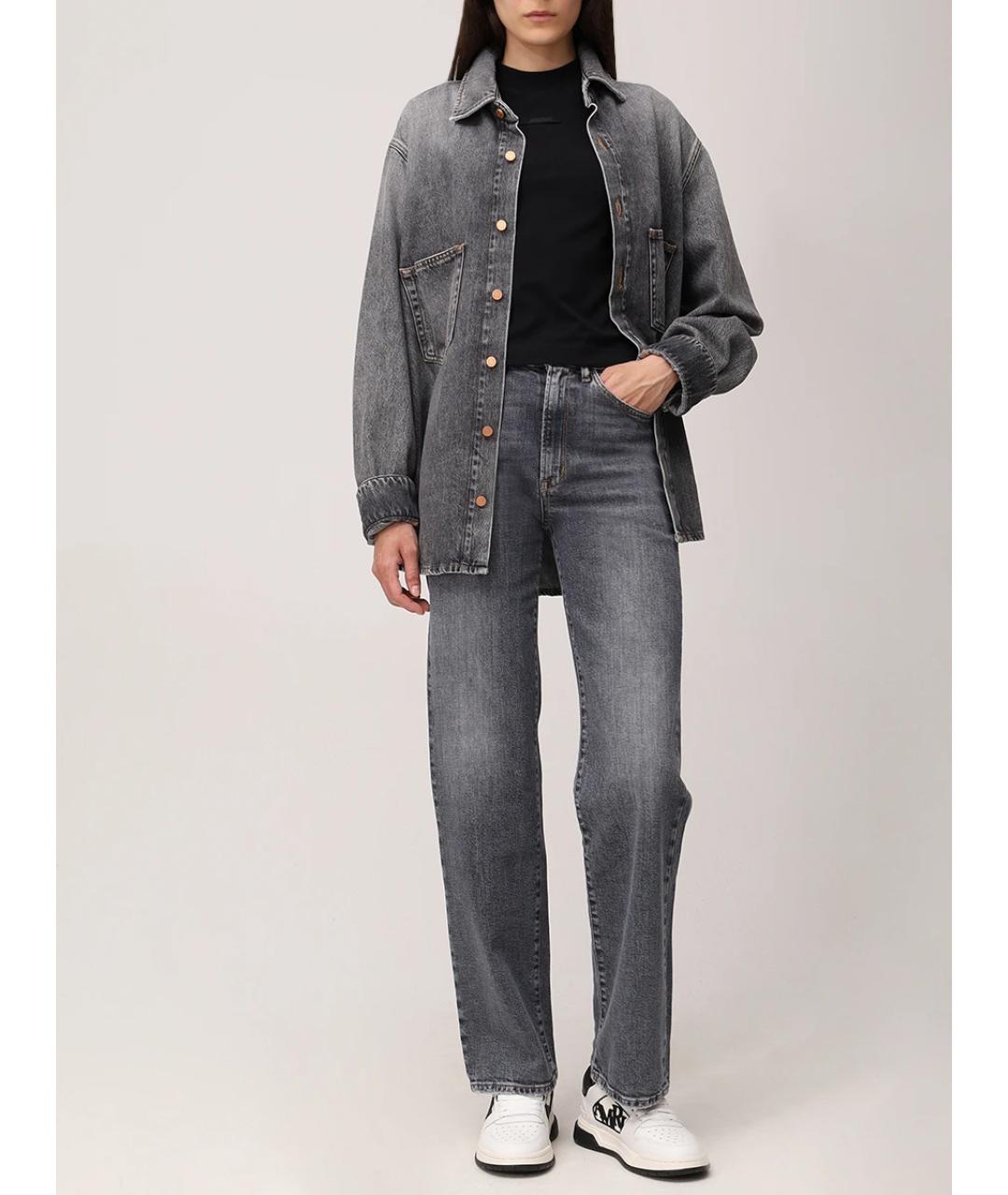 JACQUEMUS Черная хлопковая футболка, фото 4