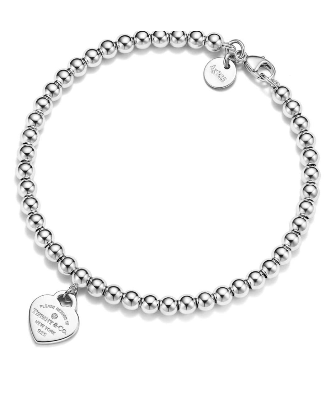 TIFFANY&CO Бирюзовый серебряный браслет, фото 3
