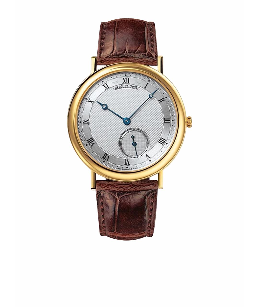 Breguet Коричневые часы из желтого золота, фото 1