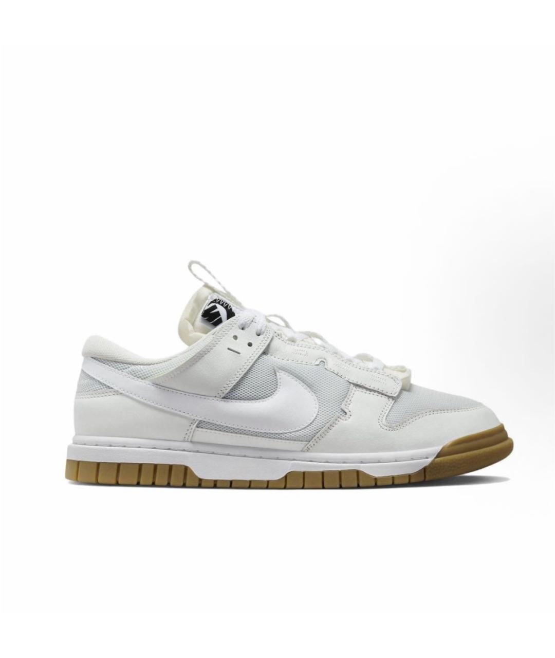 NIKE Белые кожаные низкие кроссовки / кеды, фото 9