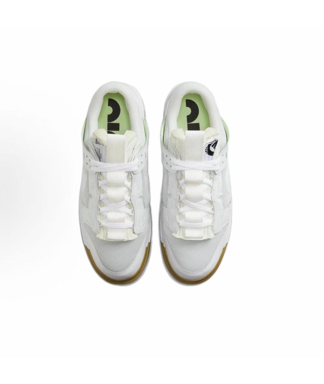 NIKE Белые кожаные низкие кроссовки / кеды, фото 3