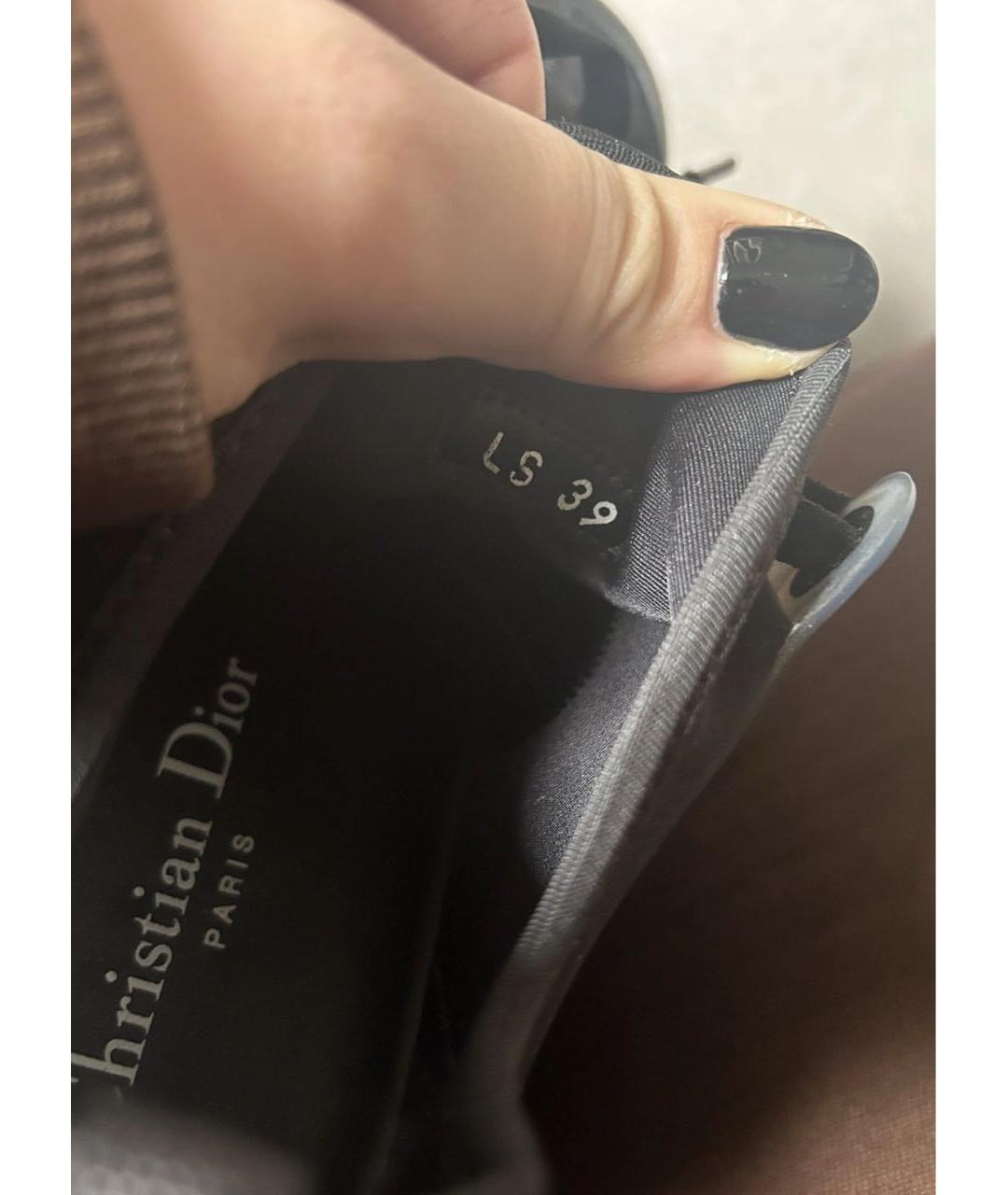 CHRISTIAN DIOR Черные кроссовки, фото 6