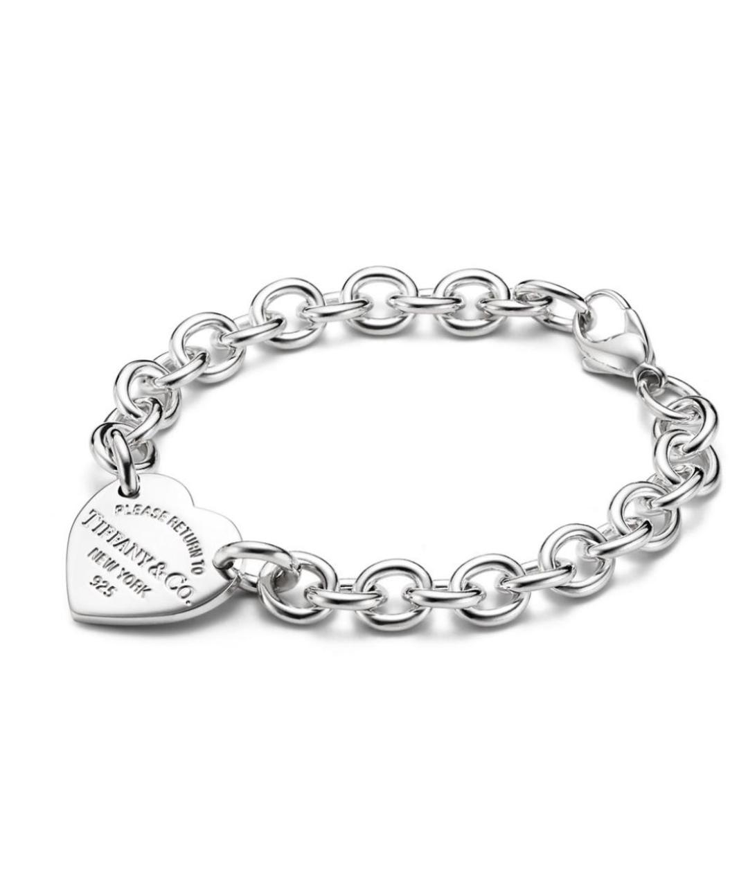 TIFFANY&CO Серебрянный серебряный браслет, фото 3