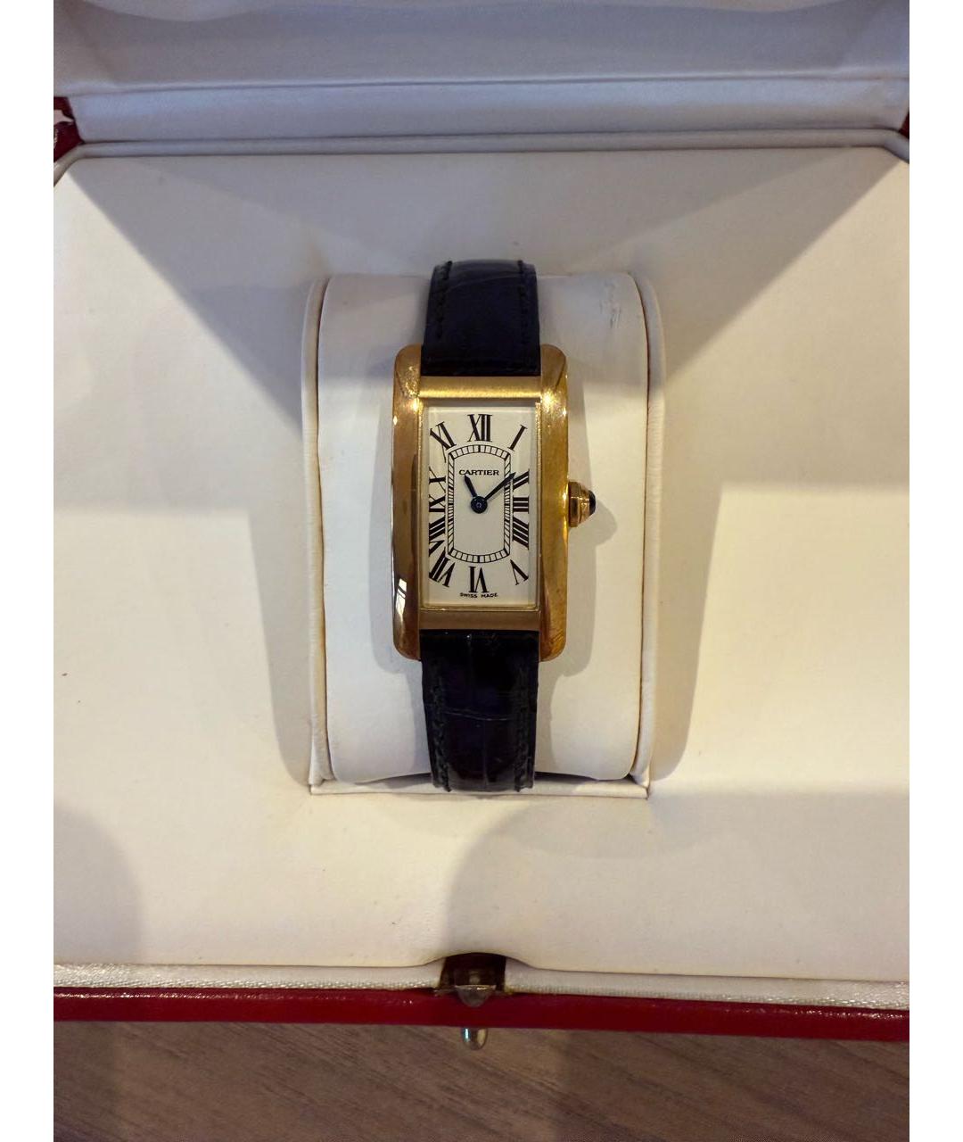 CARTIER Часы из желтого золота, фото 2