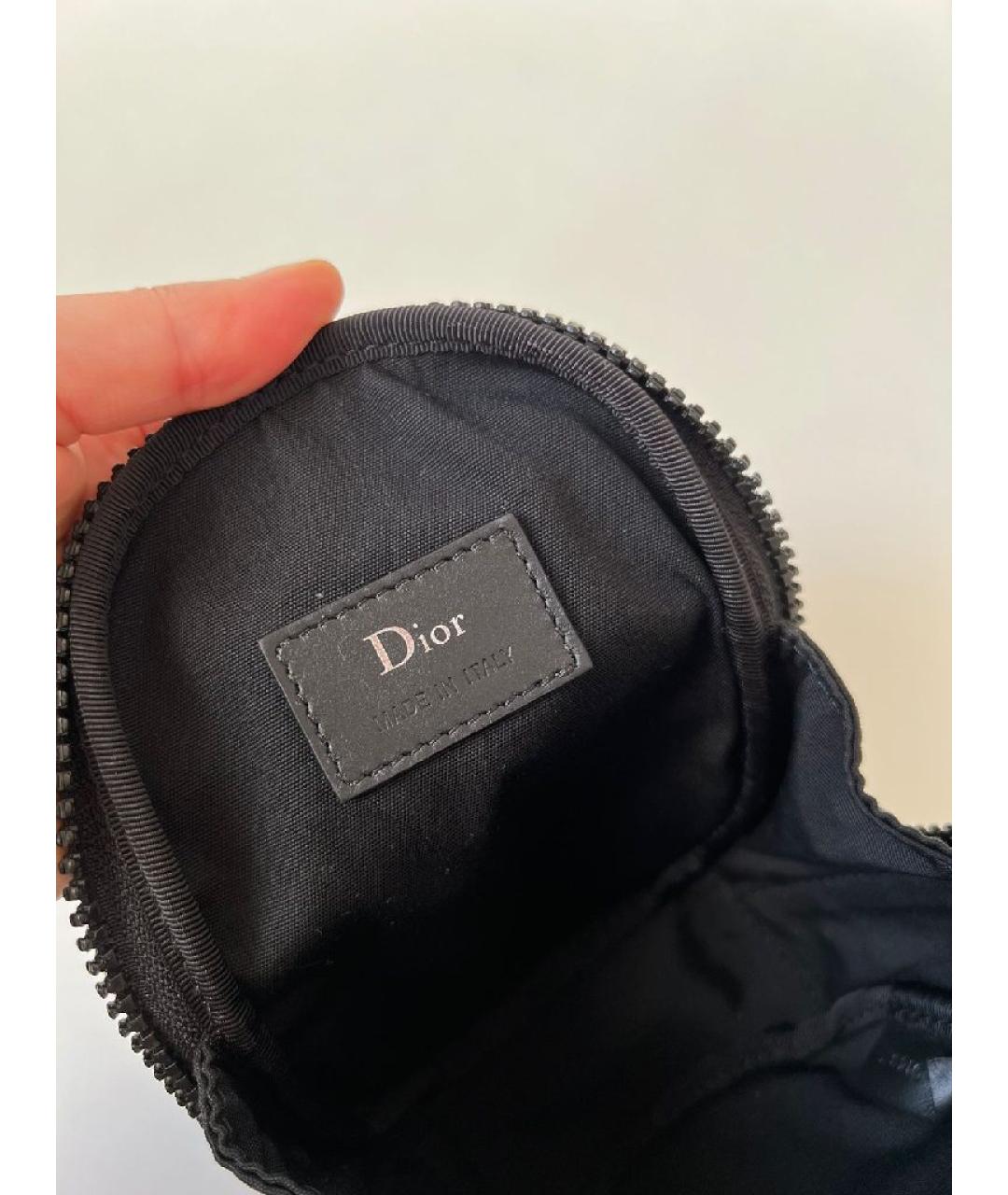 CHRISTIAN DIOR Белая кожаная сумка с короткими ручками, фото 7