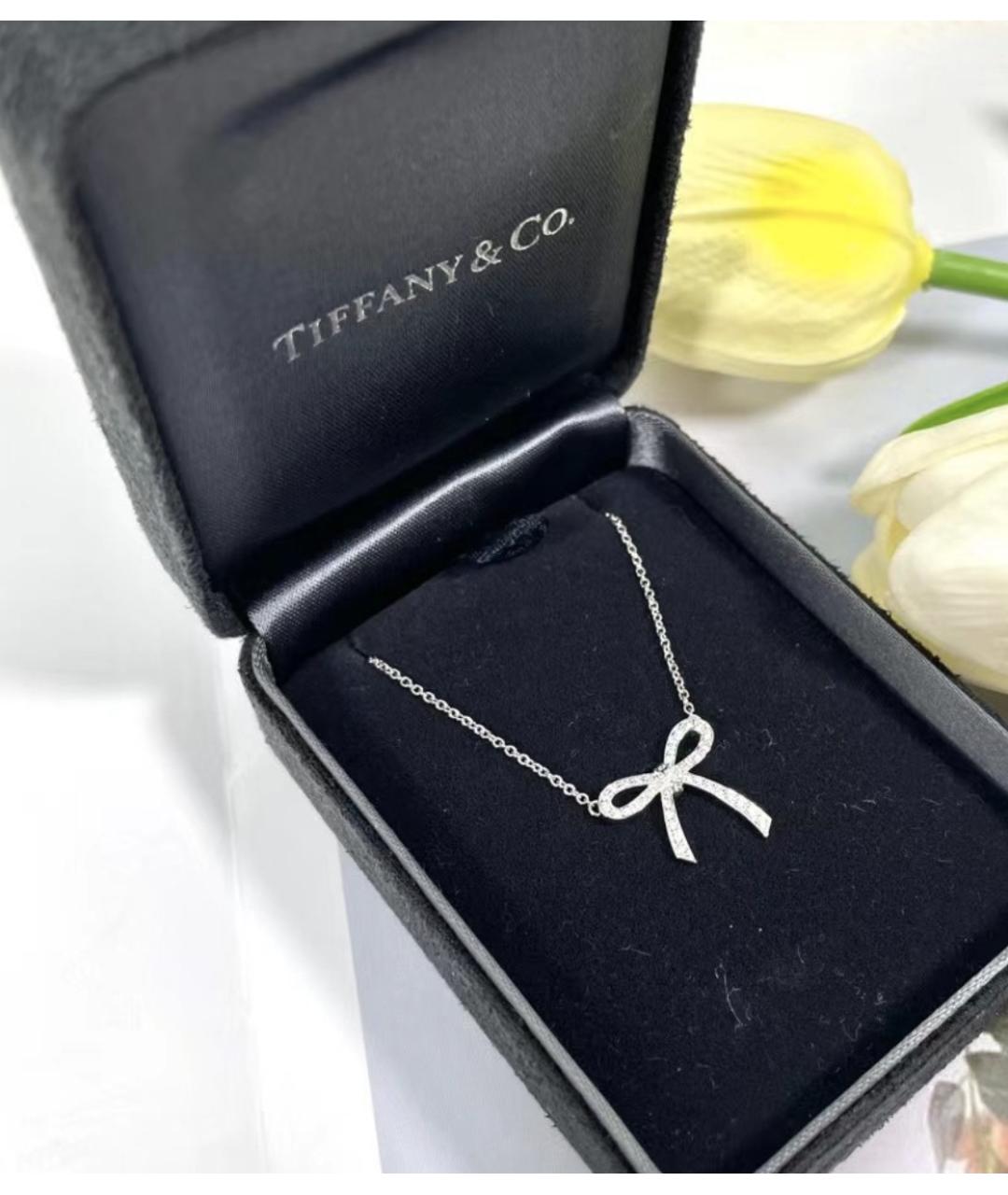 TIFFANY&CO Платиновая подвеска, фото 3