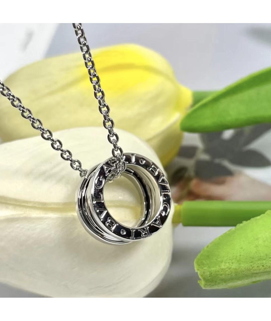 BVLGARI Подвеска из белого золота, фото 5