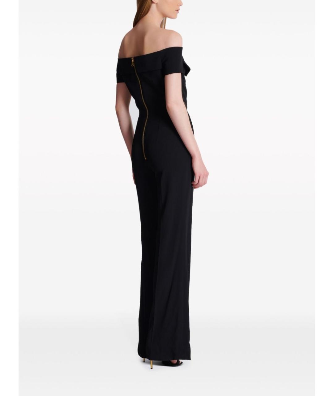 BALMAIN Черный комбинезон, фото 5